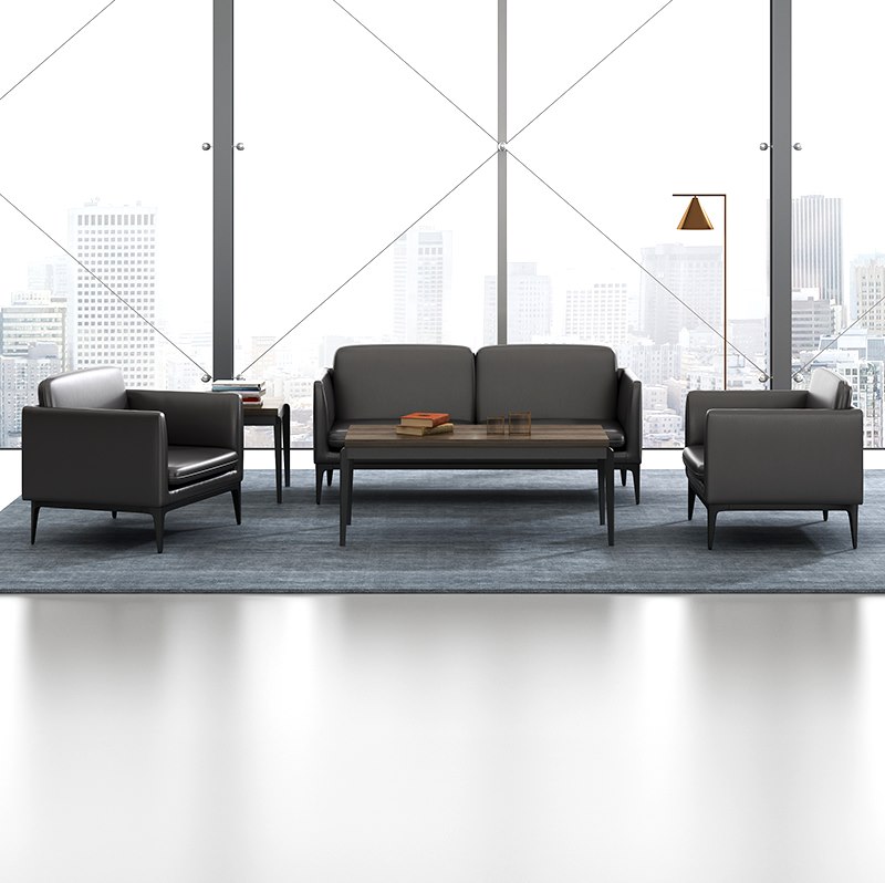 新款***辦公沙發(fā)茶幾