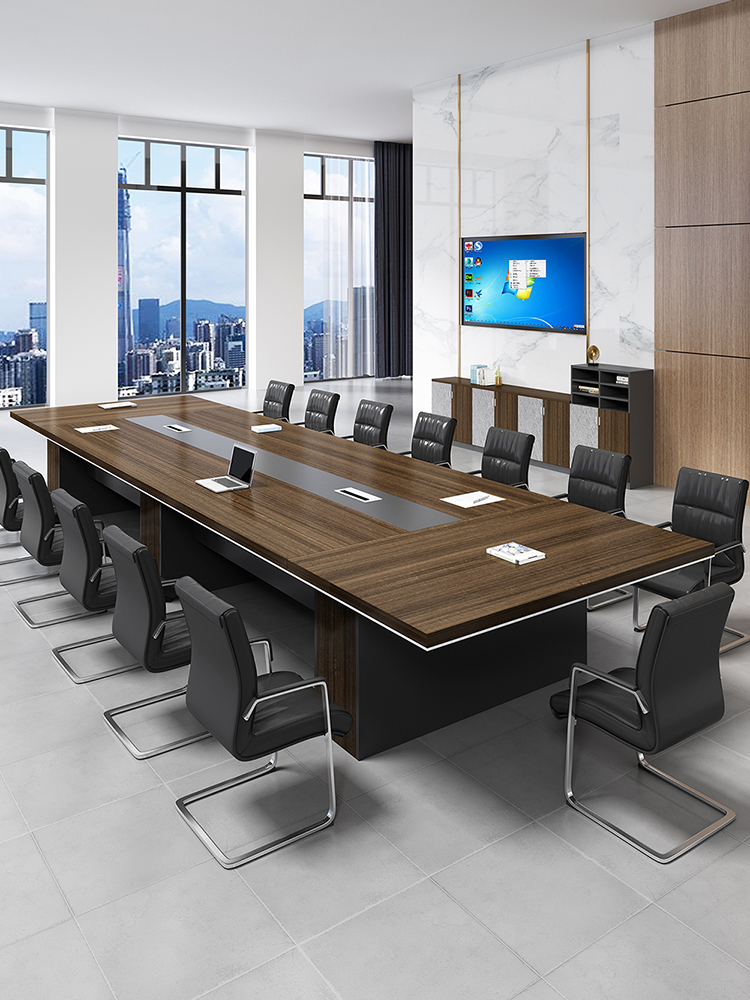 會(huì)議桌條形桌多人洽談桌會(huì)議室辦公桌