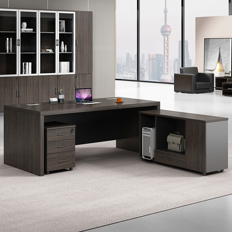 老板桌辦公班臺大班桌經(jīng)理辦公桌