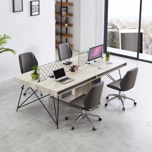 現(xiàn)代簡(jiǎn)約辦公桌四人位