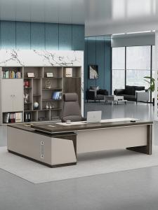 現(xiàn)代***辦公班臺(tái)桌老板辦公桌椅組合